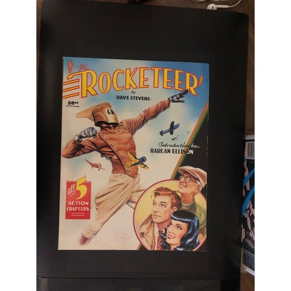 THE ROCKETEER Dave Stevens TPB Eclipse 1985 VF VG+